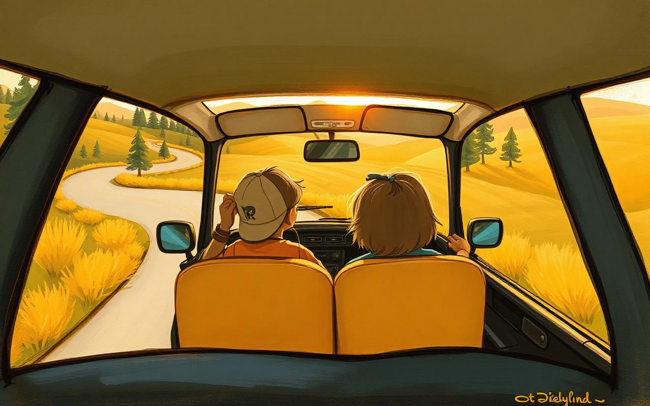 Six audio ideas for a screen-free road trip — article illustration