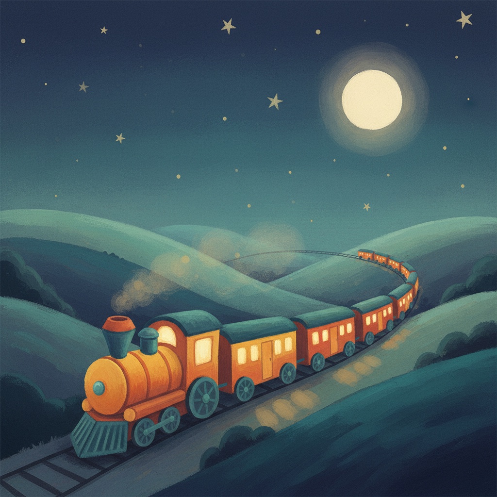 The Sleepy Train to Dreamland cover art